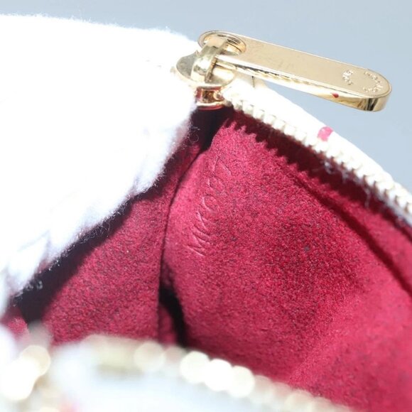 LOUIS VUITTON Monogram Multicolor Pochette MM Pouch White M60028 LV Auth 134908V - Picture 14 of 16
